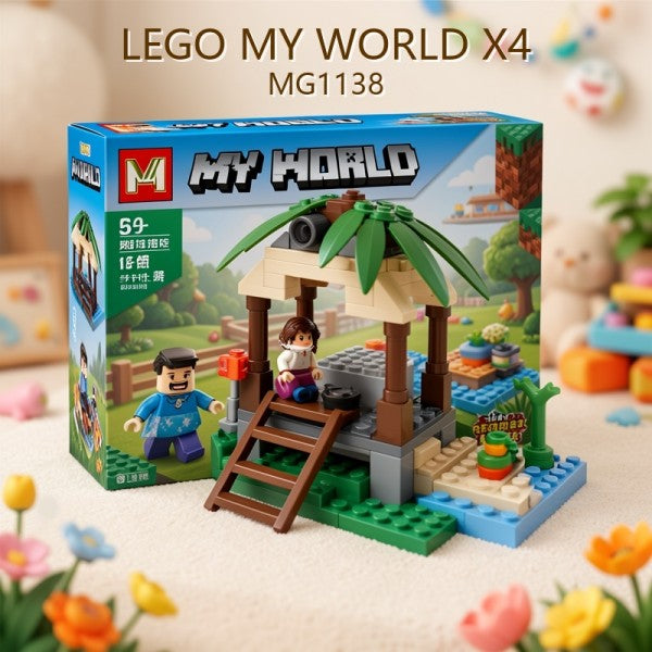 BLOQUES MY WORLD X4 MG1138