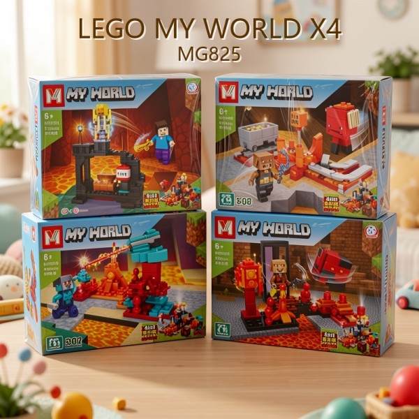 BLOQUES MY WORLD X4 MG825