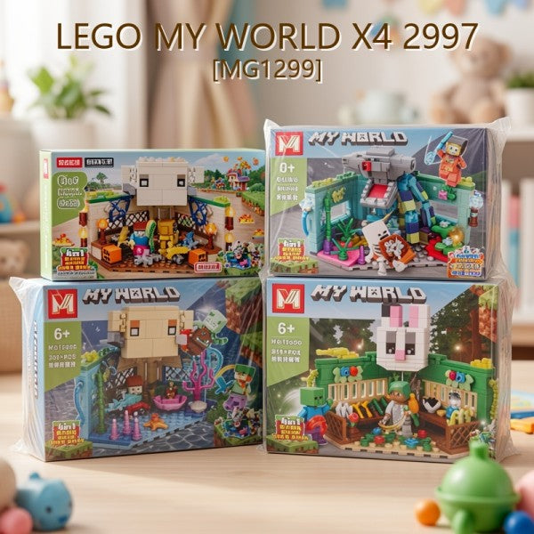 BLOQUES MY WORLD X4 2997 [MG1299]