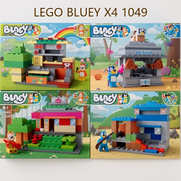 BLOQUES BLUEY X4 1049