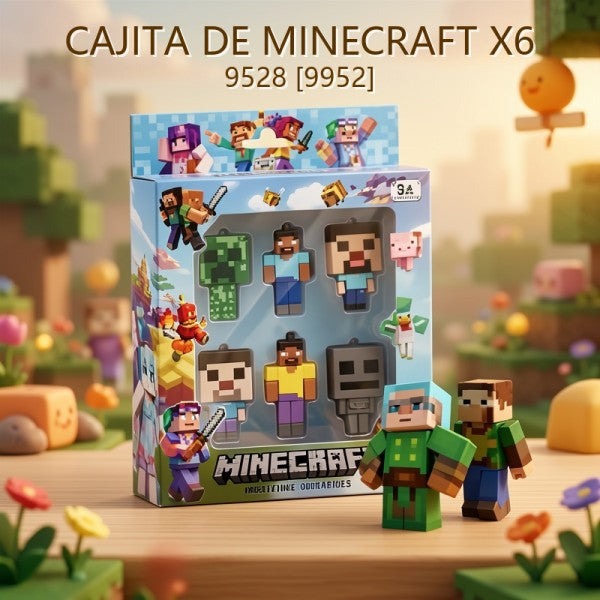 SORPRESA CAJITA DE MINECRAFT X6 9528 [9952]