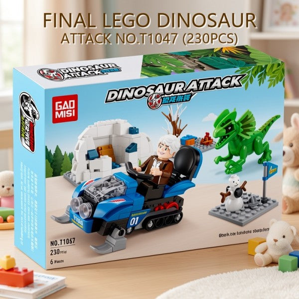 BLOQUES DINOSAUR ATTACK NO.T1047 (230PCS) PRECIO FINAL!!!