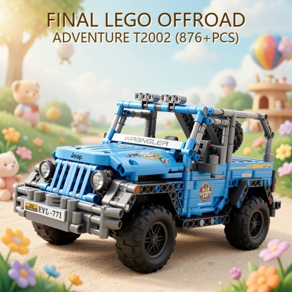 BLOQUES OFFROAD ADVENTURE T2002 (876+PCS) PRECIO FINAL!!!