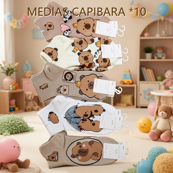FINAL MEDIAS CAPYBARA X10 UNIDADES