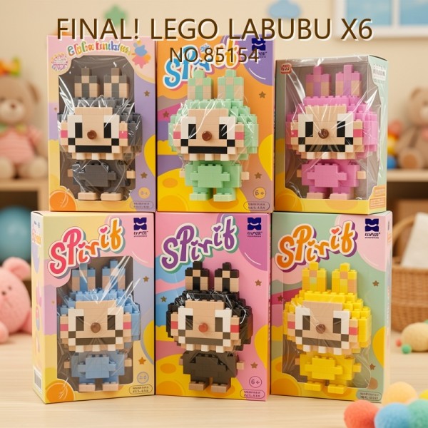 BLOQUES LABUBU X6 NO.85154 PRECIO FINAL!!!