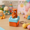 OFERTA LLAVERO DE BRAIN ROT CON SONIDO Y LUZ X1 8517 [25009-1]