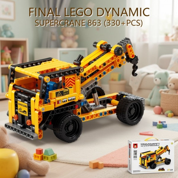 LEGO DYNAMIC SUPERCRANE 863 (330+PCS) PRECIO FINAL!!!