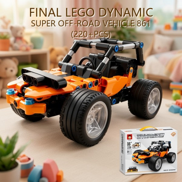 BLOQUES DYNAMIC SUPER OFF-ROAD VEHICLE 861 (220+PCS) PRECIO FINAL!!!