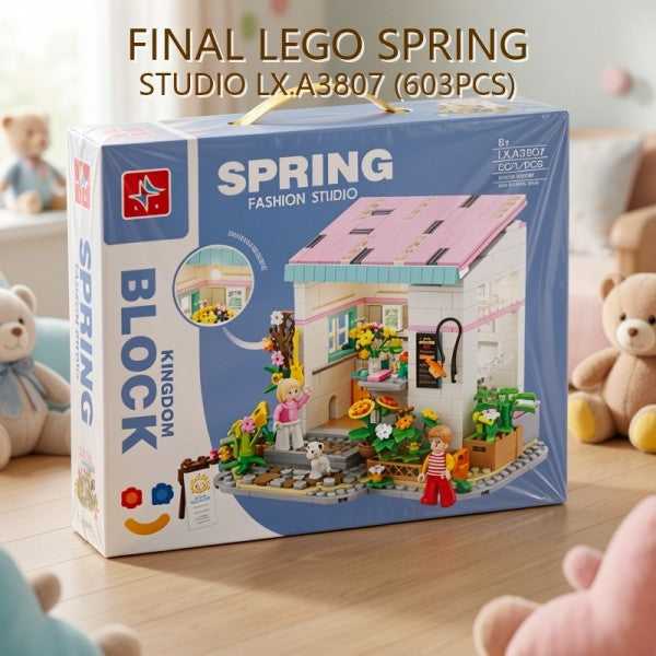 BLOQUES SPRING STUDIO LX.A3807 (603PCS) PRECIO FINAL!!!