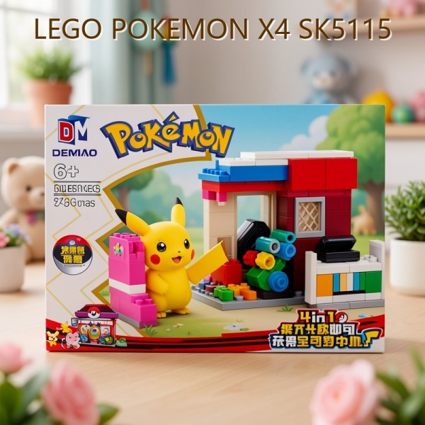 BLOQUES POKEMON X4 SK5115
