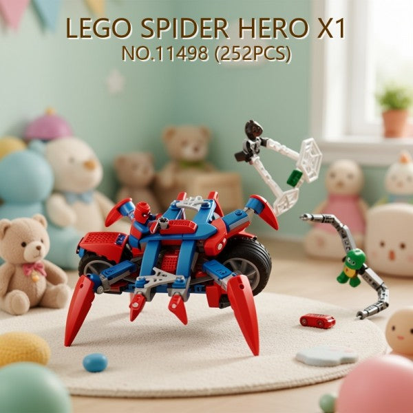 BLOQUES SPIDER HERO X1 NO.11498 (252PCS)