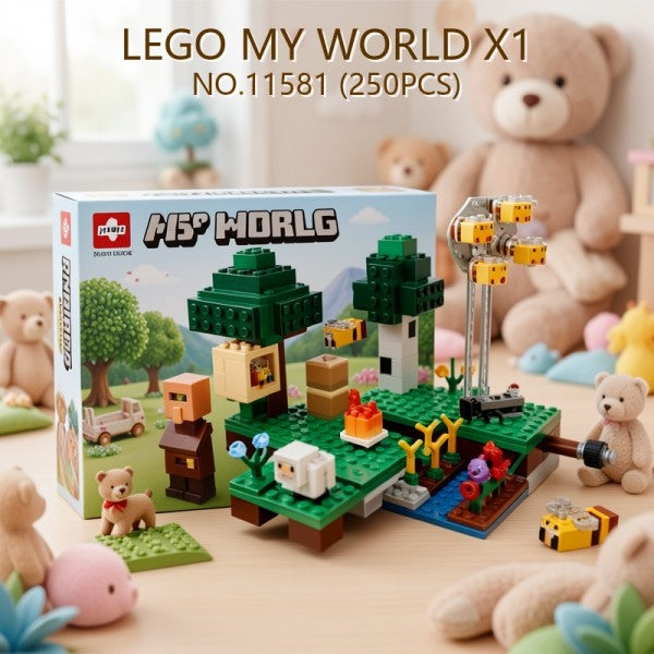 BLOQUES MY WORLD X1 NO.11581 (250PCS)