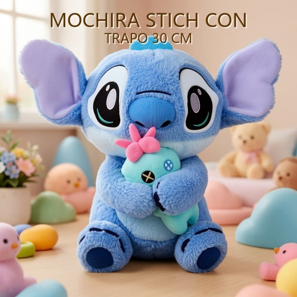 MOCHILA STICH CON TRAPO 30 CM