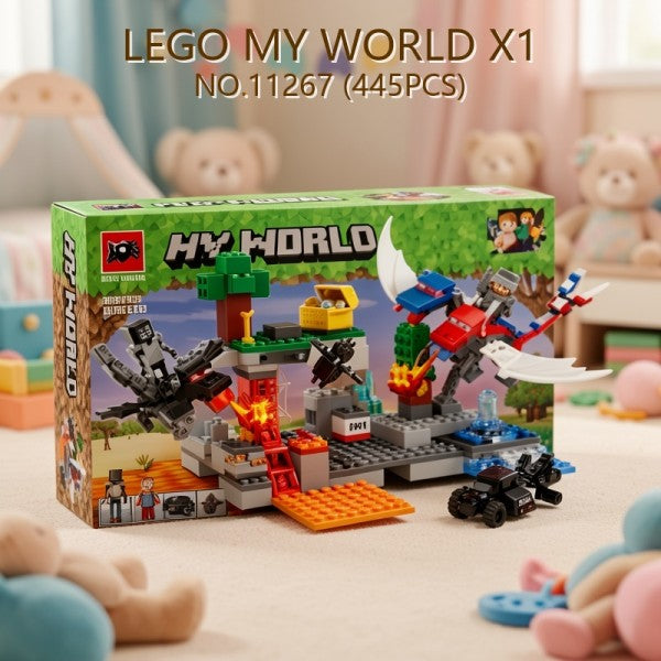 BLOQUES MY WORLD X1 NO.11267 (445PCS)