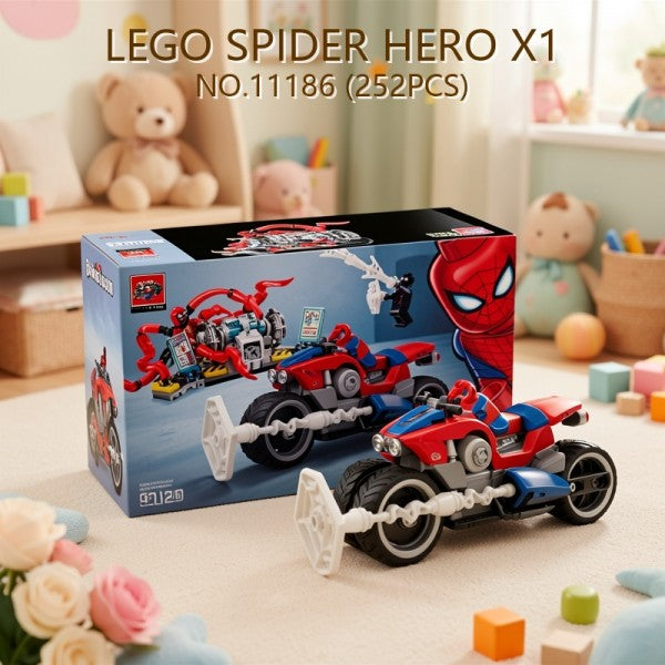 BLOQUES SPIDER HERO X1 NO.11186 (252PCS)