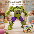 BLOQUES AVENGERS HULK MECH X1 0079 (210+PCS) [74007]