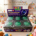 SLIME CON LUZ NORTUCNA QUE REBOTA X12U 3002 [204#]