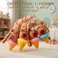 LLAVERO CAPYBARA CONO DE HELADO X1 SURTIDO 0622 PRECIO FINAL!!!