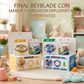 BEYBLADE CON MANIJA Y LANZADOR EXPLOSIVO X1 5042 [YD501D] PRECIO FINAL!!!