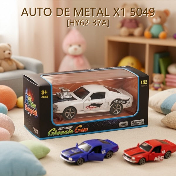 AUTO DE METAL X1 5049 [HY62-37A] PRECIO FINAL!!!