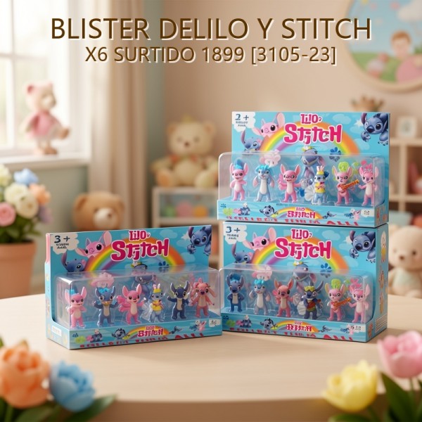STITCH EN BLISTER X6 SURTIDO 1899 [3105-23]
