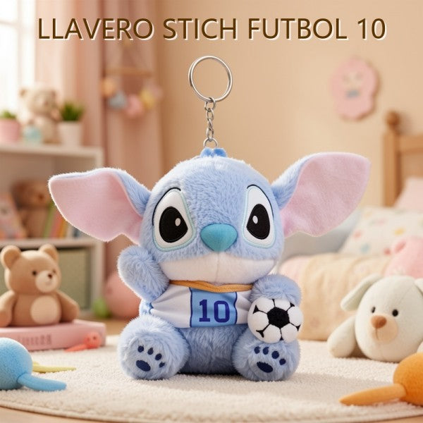 LLAVERO STITCH FUTBOL