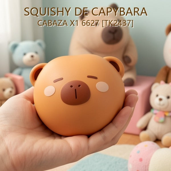 SQUISHY DE CAPYBARA CABAZA X1 6627 [TK2437]