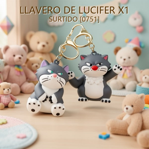 LLAVERO DE LUCIFER X1 SURTIDO [0751]