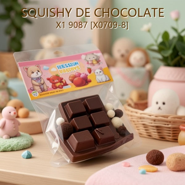 SQUISHY DE CHOCOLATE X1 9087 [X0709-8]