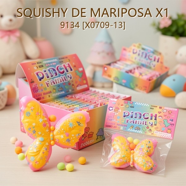 SQUISHY DE MARIPOSA X1 9134 [X0709-13]