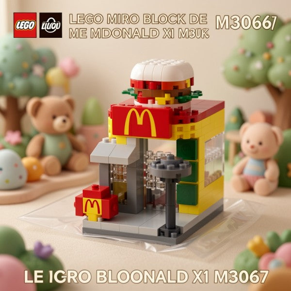 BLOQUES MICRO BLOCK DE MCDONALD X1 [M3067]