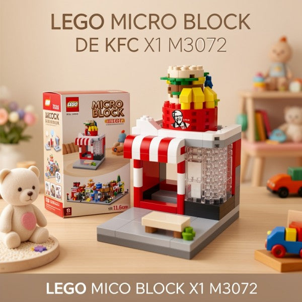 BLOQUES MICRO BLOCK DE KFC X1 M3072