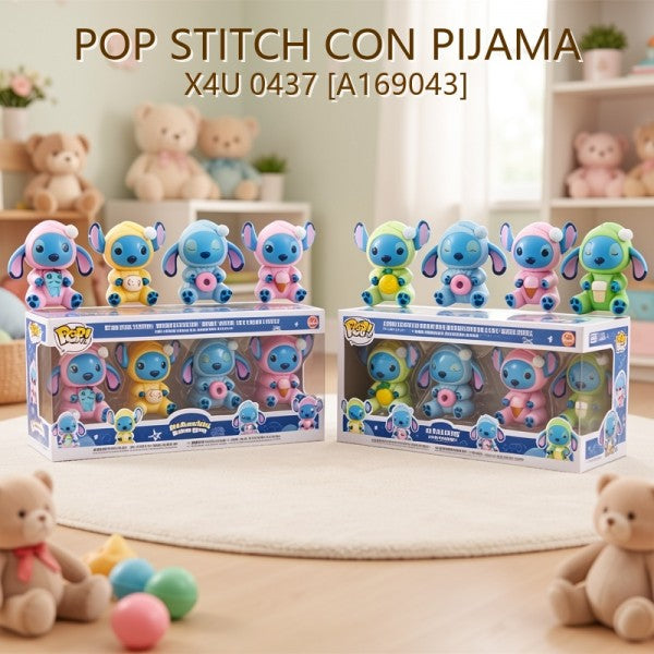 POP STITCH CON PIJAMA X4