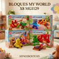 BLOQUES MY WORLD X8 MG1129