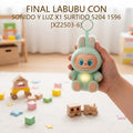 FINAL LABUBU CON SONIDO Y LUZ X1 SURTIDO 5204 1596 [XZ2503-6]
