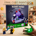 CUBO IMANTADO CON LUZ DE MAGNET WORLD X1 0731 (133PCS) S001-5 PRECIO FINAL!!!!