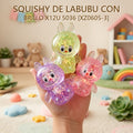 SQUISHY DE LABUBU CON BRILLO X12U 5036 [XZ0605-3] PRECIO FINAL!!!!