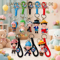 LLAVERO REFORZADO DE ONE PIECE X1 SURTIDO[0784]