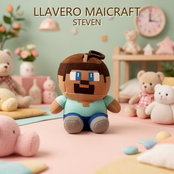 LLAVERO MINECRAFT STEEVE