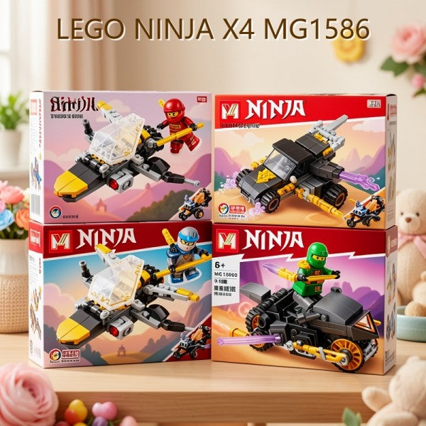 BLOQUES NINJA X4 MG1586