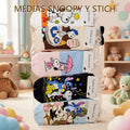 FINAL MEDIAS SNOOPY Y STITCH X10 UNIDADES