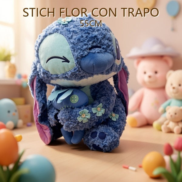 STITCH FLOR CON TRAPO 55CM