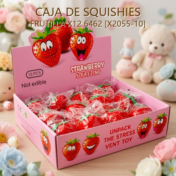 SQUISHY FRUTILLA X12 6462 [X2055-10]
