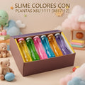 SLIME COLORES CON PLANTAS X6U 1111 [X817-12]