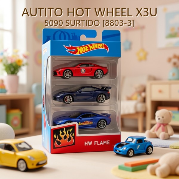 AUTITO HOT WHEEL X3U 5090 SURTIDO [8803-3]