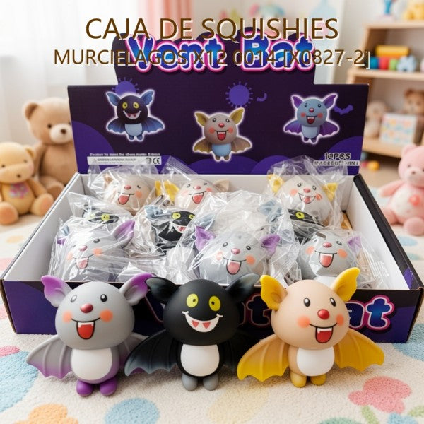 SQUISHY MURCIELAGOS X12 0014 [X0827-2]