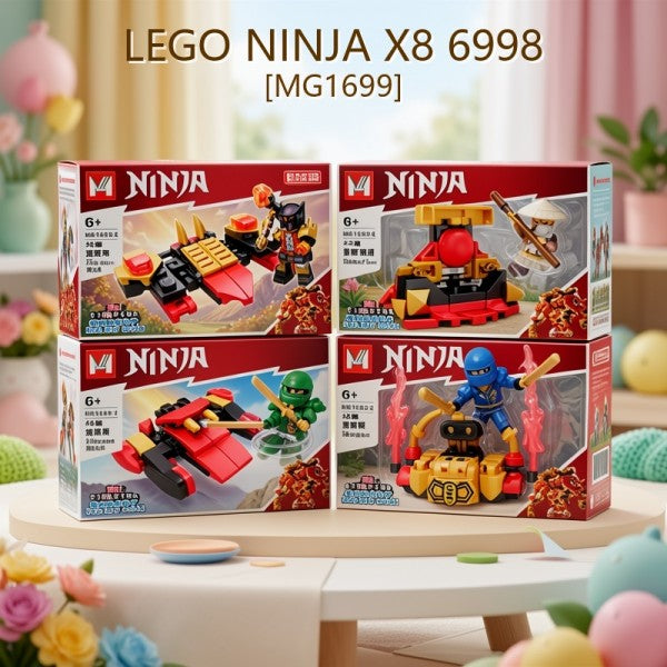 BLOQUES NINJA X8 6998 [MG1699]
