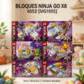 BLOQUES NINJA GO X8 6552 [MG1655]