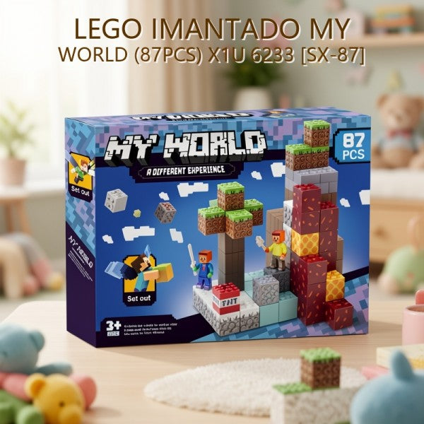 CUBO MAGNETICOS MINECRAFT 3816 [BZ96-58B] PRECIO FINAL!!!!