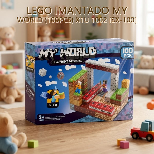 CUBOS IMANTADO MY WORLD (100PCS) X1U 1002 [SX-100]